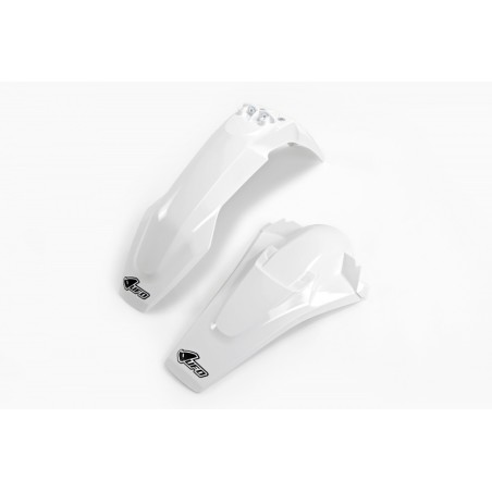 Kit guardabarros delantero & Trasero UFO OEM Color blanco Husqvarna