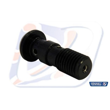 Tornillo doble alomado M10x1.25 Venhill negro