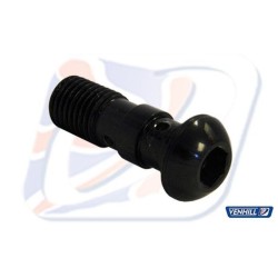 Tornillo doble alomado M10x1.25 Venhill negro 2
