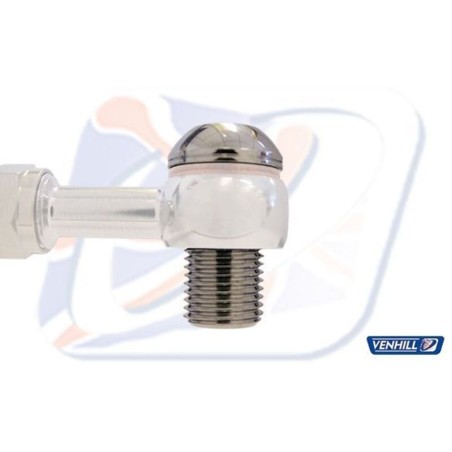 Tornillo alomado M10x1 Venhill cromado