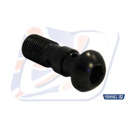 Tornillo doble alomado M10x1 Venhill negro 2