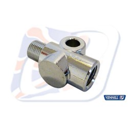 Conector recto M10x1 Venhill sujeción