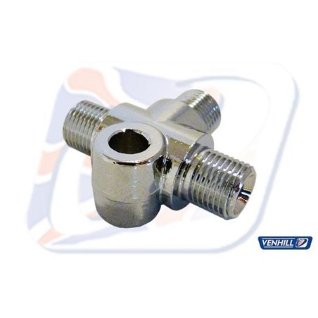 Conector T macho Venhill sujeción M6