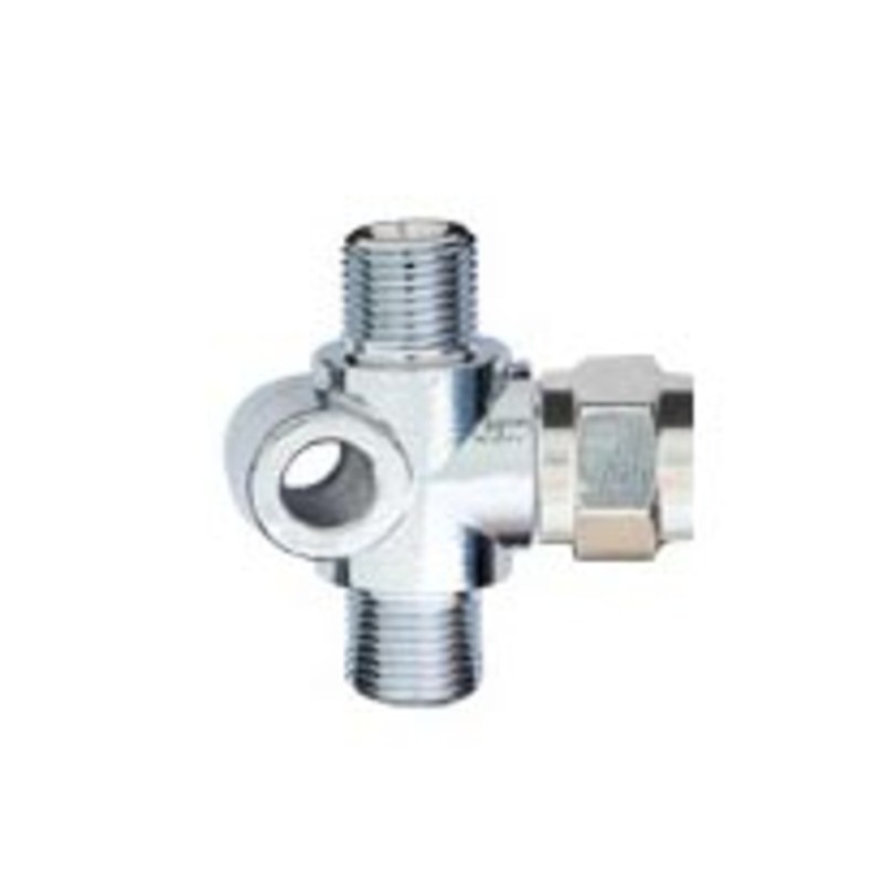 Conector T macho Venhill sujeción M6