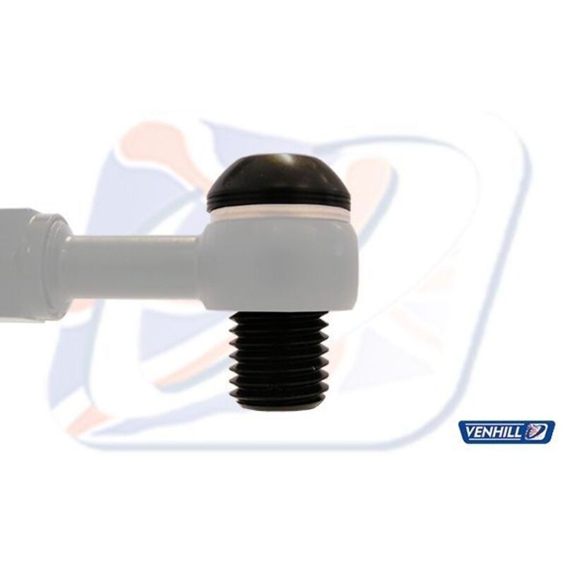 Tornillo alomado M10x1.25 Venhill negro