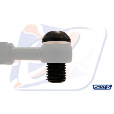 Tornillo alomado M10x1.25 Venhill negro