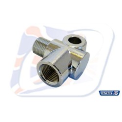 Codo 90° hembra M10x1 Venhill