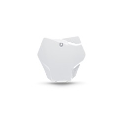 Portanúmeros delantero UFO blanco Gas Gas MC