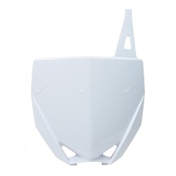 Portanúmeros delantero RACETECH Blanco Yamaha YZ85