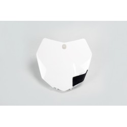 Portanúmeros delantero UFO KTM blanco KT04051-047