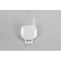 UFO Front Number Plate White YamahaYZ80/85