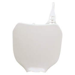 Portanúmeros delantero RACETECH Blanco Yamaha