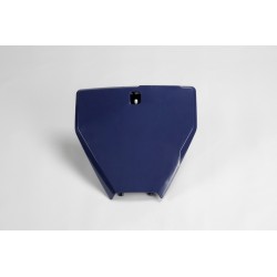 Porta-números delantero UFO azul Husqvarna FC/TC