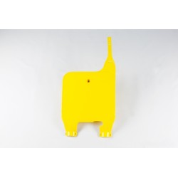 Portanúmeros horquilla invertida UFO Suzuki amarillo SU02921-101