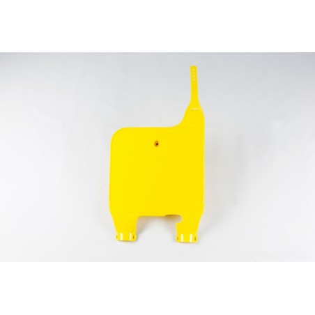 Portanúmeros horquilla invertida UFO Suzuki amarillo SU02921-101
