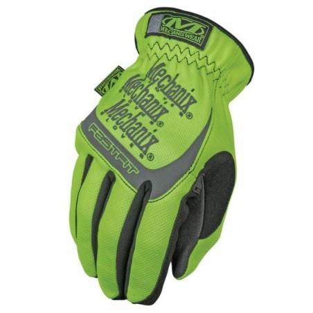 Par de guantes Mechanix Fast Fit y SFT Yellow Fluo Talla XL