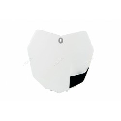 Portanúmeros delantero RACETECH Blanco KTM