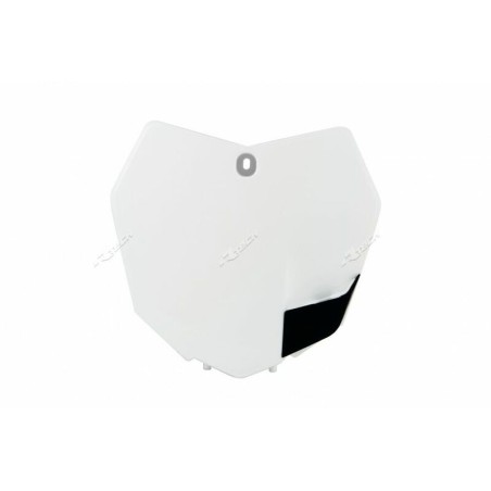 Portanúmeros delantero RACETECH Blanco KTM