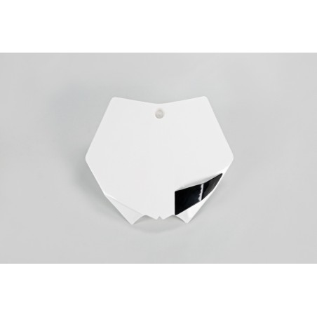Portanúmeros delantero UFO KTM blanco KT03093-047