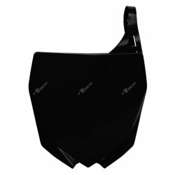 Portanúmeros delantero RACETECH Negro Yamaha