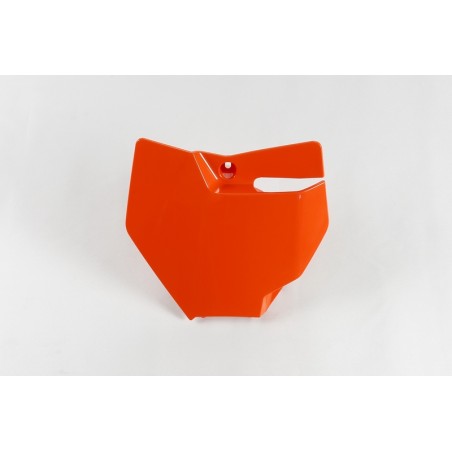 Porta-números delantero UFO naranja KTM SX85