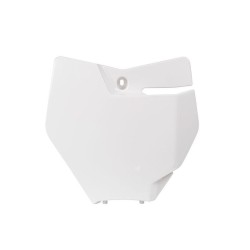 Portanúmeros delantero RACETECH Blanco KTM