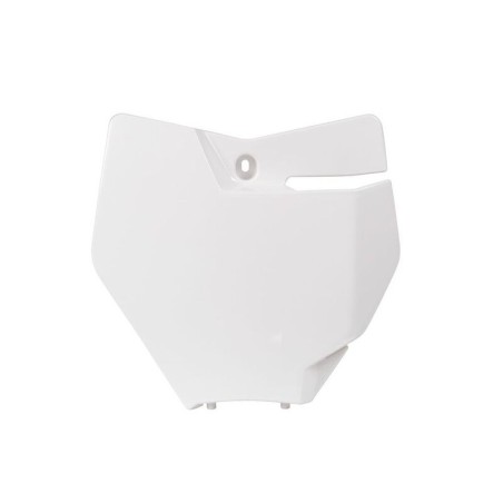 Portanúmeros delantero RACETECH Blanco KTM