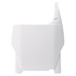 Portanúmeros delantero RACETECH Blanco Honda