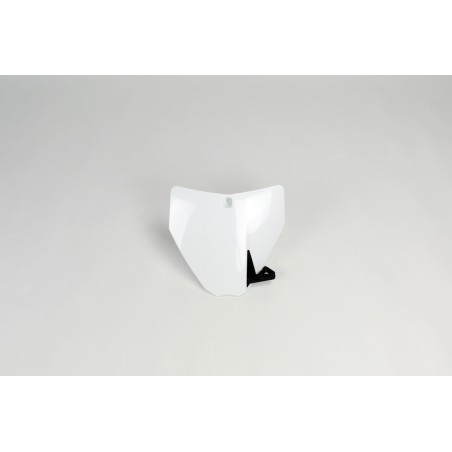 Portanúmeros delantero UFO Husqvarna blanco HU03355-041