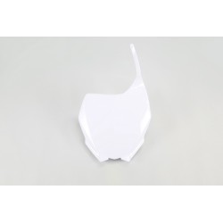 Portanúmeros delantero UFO Yamaha blanco YA03880-046