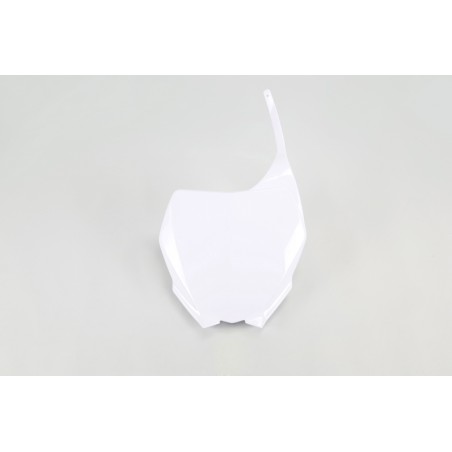 Portanúmeros delantero UFO Yamaha blanco YA03880-046