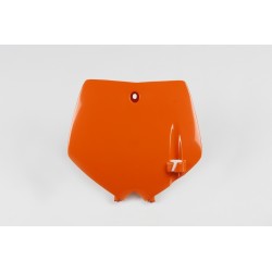 Portanúmeros delantero UFO KTM naranja KT03071-127