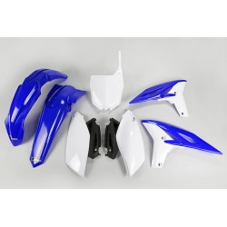 UFO Plastic Kit OEM Color Blue/White Yamaha YZ250F