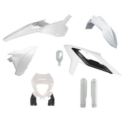 Kit de plástica RACETECH (6 piezas ) - Blanco