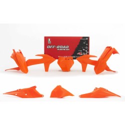 Kit de plástica RACETECH (6 piezas) - Naranja