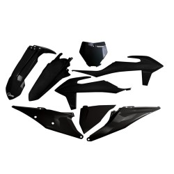 Kit plástica completo UFO KTM negro KTKIT522001