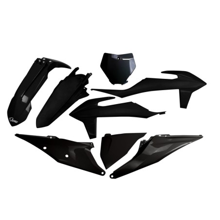 Kit plástica completo UFO KTM negro KTKIT522001