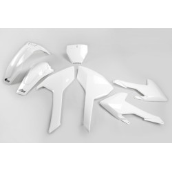 Kit plástica completo UFO Husqvarna color blanco HUKIT616-041