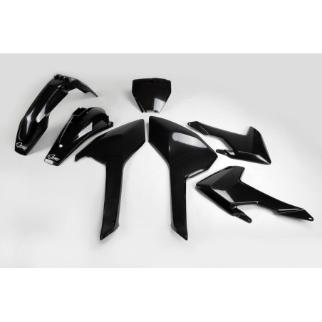 Kit plástica completo UFO Husqvarna color negro HUKIT616-001