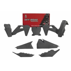 Kit de plástica RACETECH (6 piezas) - Gris