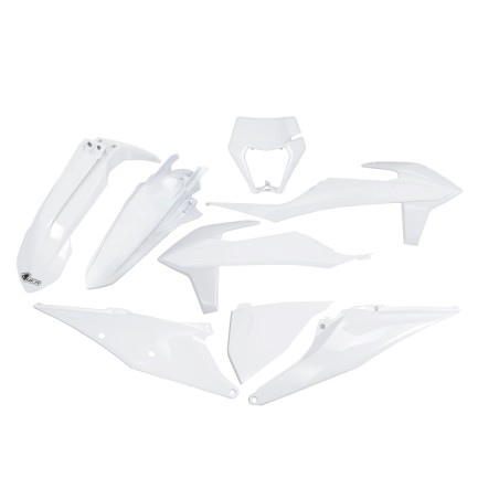 Kit plástica UFO blanco KTM EXC/EXC-F