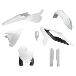 Kit de plástica RACETECH (6 piezas ) - Blanco