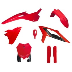 Kit de plástica RACETECH (6 piezas) - Rojo