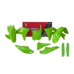 Kit de plástica RACETECH (6 piezas ) - Verde