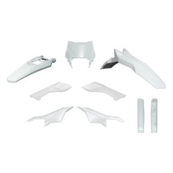 Kit de plástica RACETECH (6 piezas) - Blanco