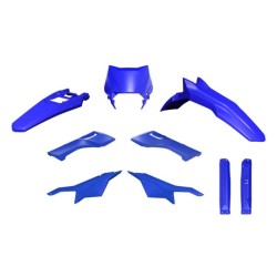 Kit de plástica RACETECH (6 piezas) - Azul