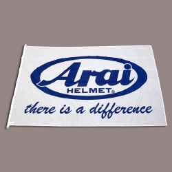 ARAI Flag 125x200cm - White