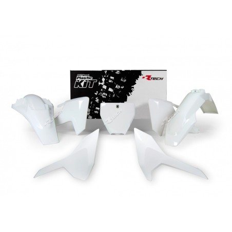 Kit de plástica RACETECH (5 piezas) - Blanco