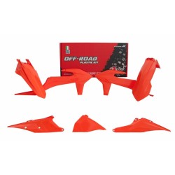 Kit de plástica RACETECH (5 piezas) - Naranja