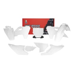 Kit de plástica RACETECH (7 piezas) - Blanco